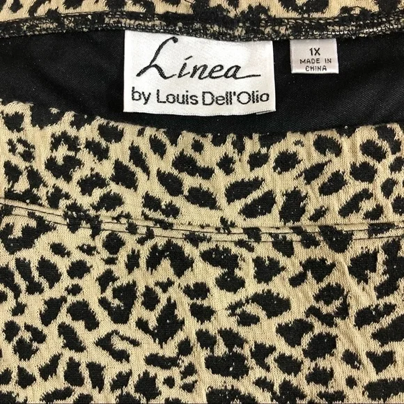 LINEA By Louis Dell'Olio Leopard Print Mini Skirt - Picture 2 of 6